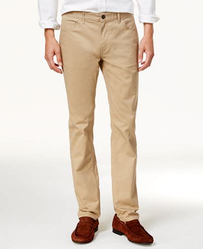 michael kors mens slim fit pants|Michael Kors side pocket pants.